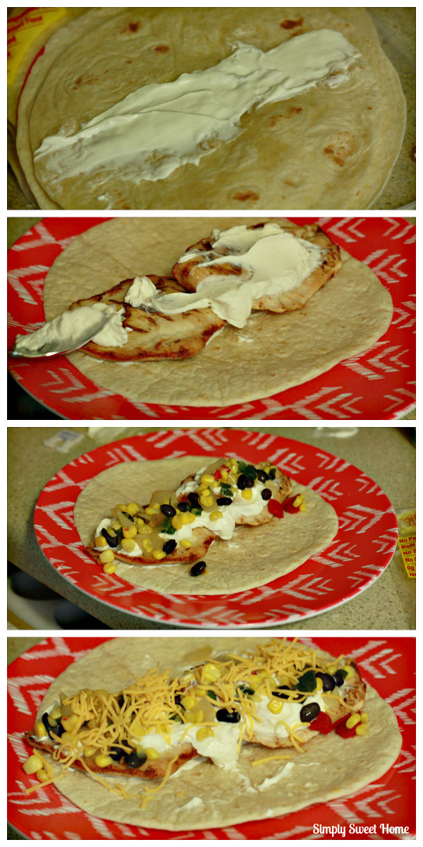 Southwestern Wrap Process