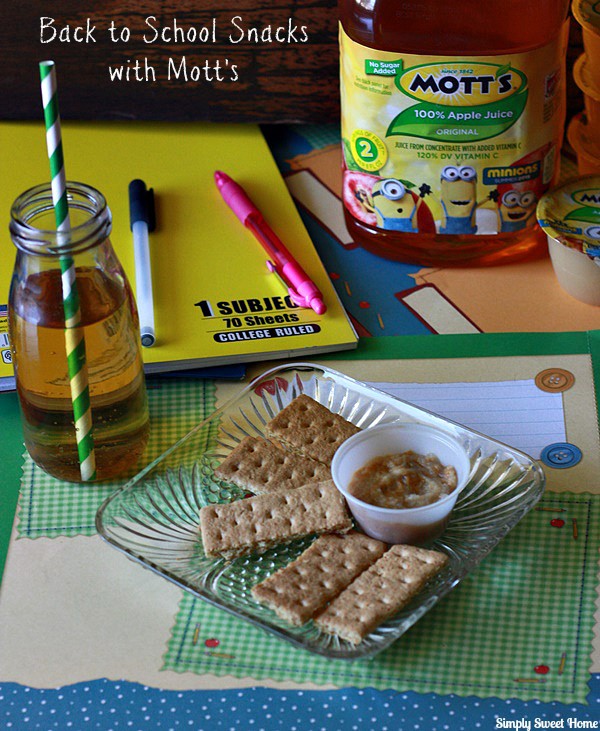 Back to School Snacks with Motts