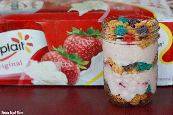 Cereal and Yogurt Parfait