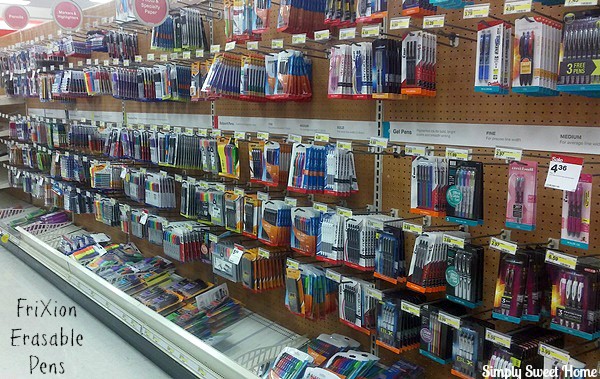 FriXion Erasable Pens at Target
