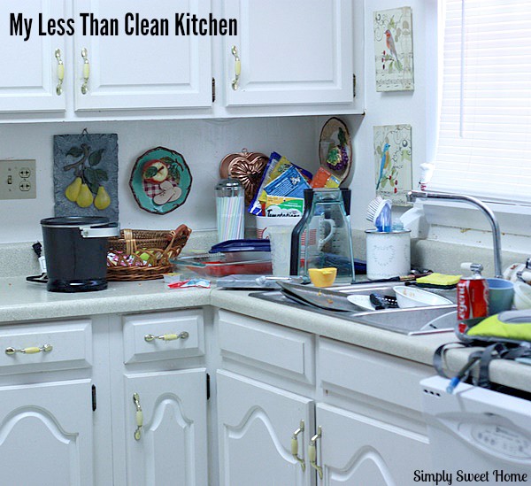 Uncleaned Kitchen
