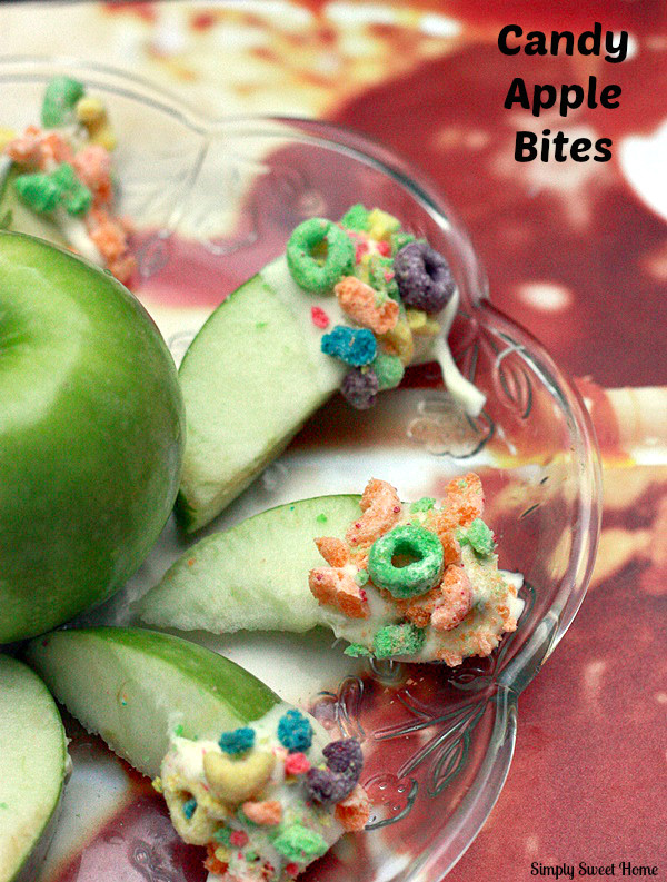 Candy Apple Slices
