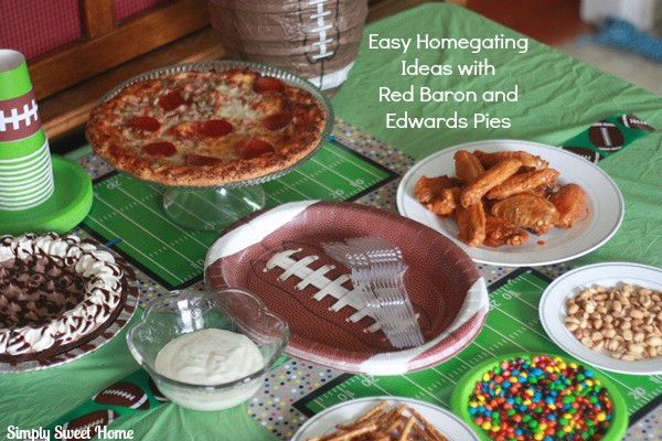 Easy Tailgating Ideas with Red Baron and Edwards Pies