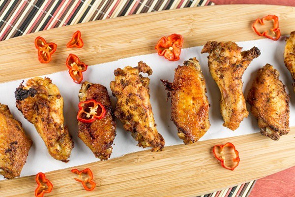 Ghost Pepper Chicken Wings