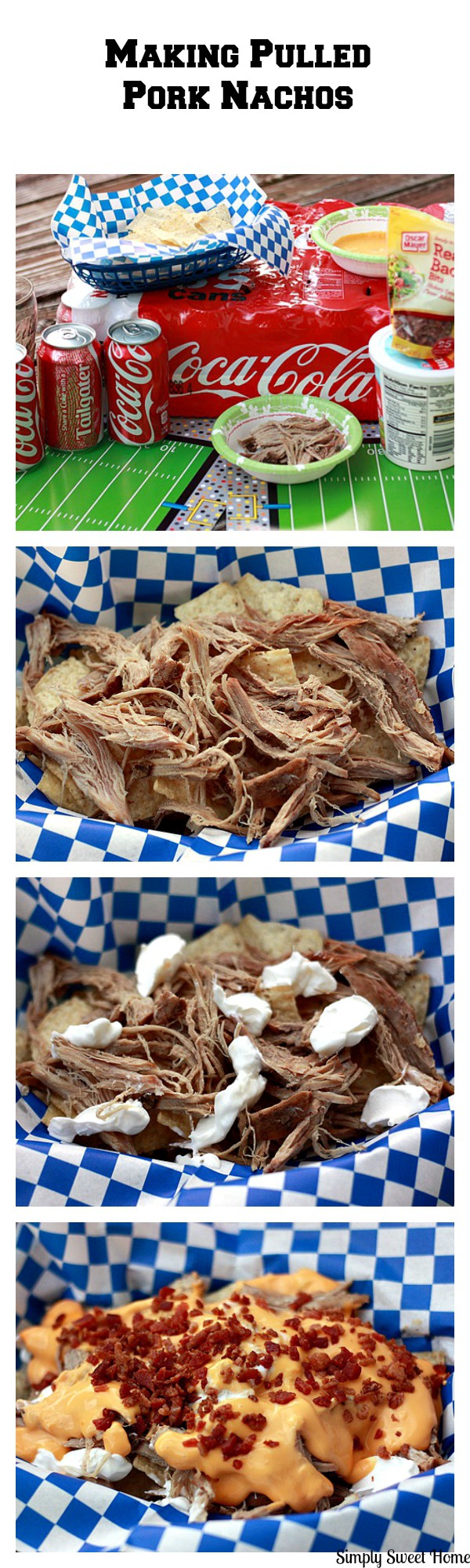 Making Pulled Pork Nachos