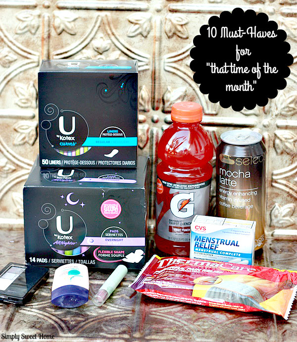 10 Health and Beauty Must Haves for that Time of the Month