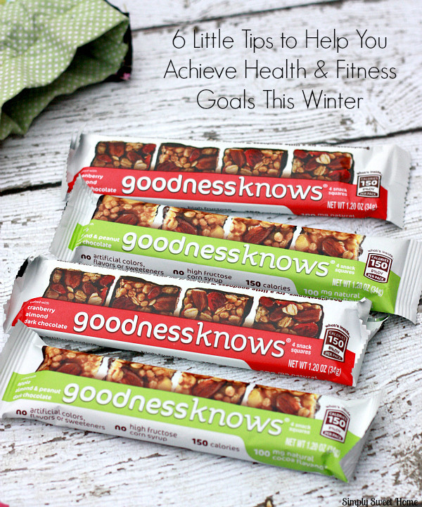6 Little Tips To Help You Achieve Health & Fitness Goals This Winter