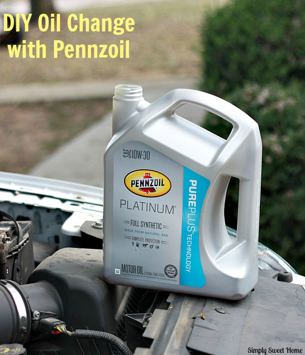 DIY Oil Change with Pennzoil
