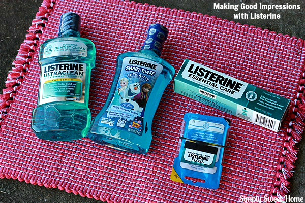 Making Good Impressions with Listerine