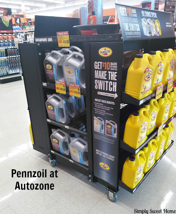 Pennzoil at Autozone