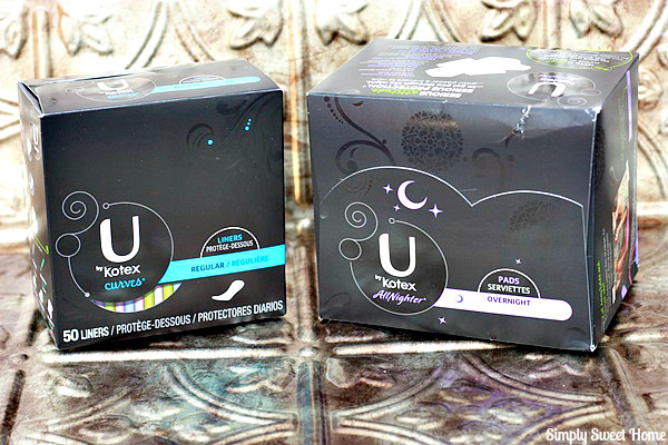 U by Kotex Products