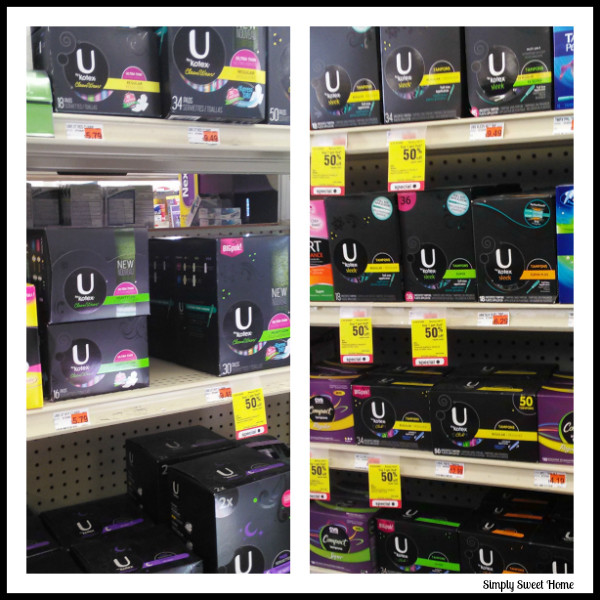U by Kotex on the Shelves