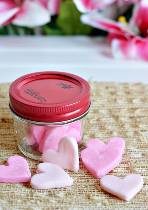 Cream Cheese Heart Mints