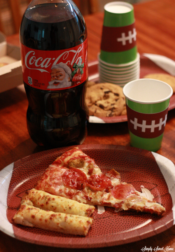Pizza and Coke