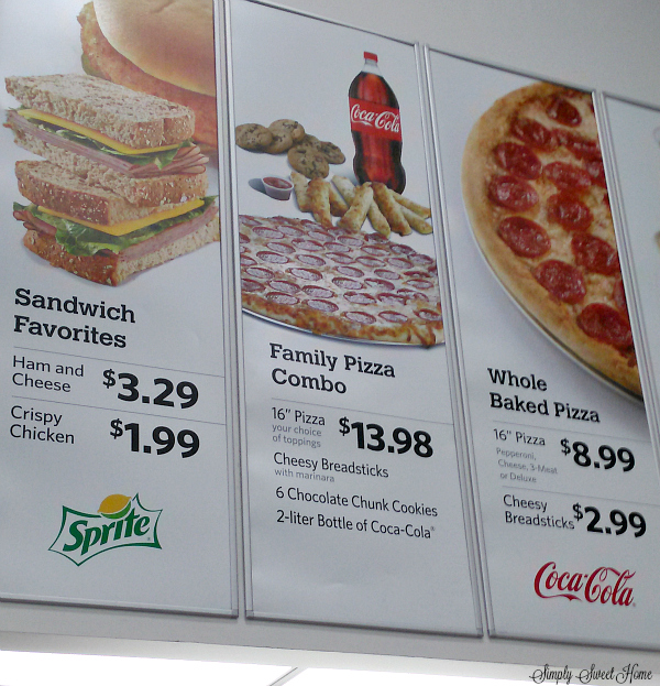 Sams Club Cafe Menu