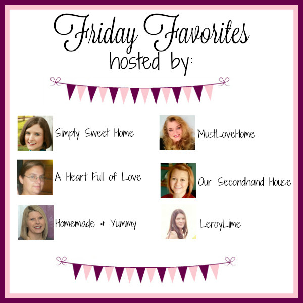 Friday Favorites Banner 2016 3