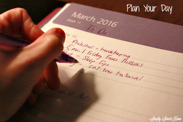 Plan Your Day