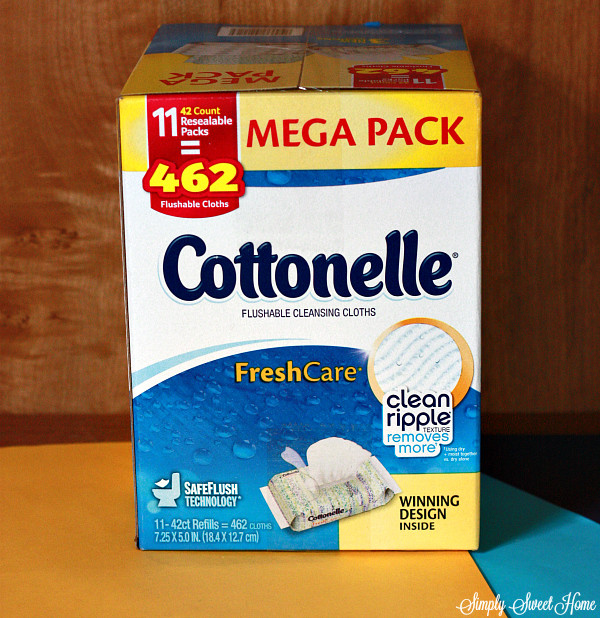 Cottonelle Wipes Mega Pack