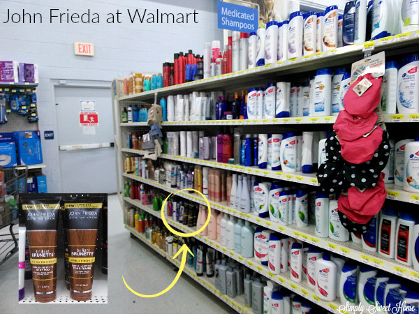 John Frieda at Walmart