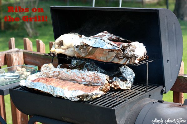 Grilling Ribs