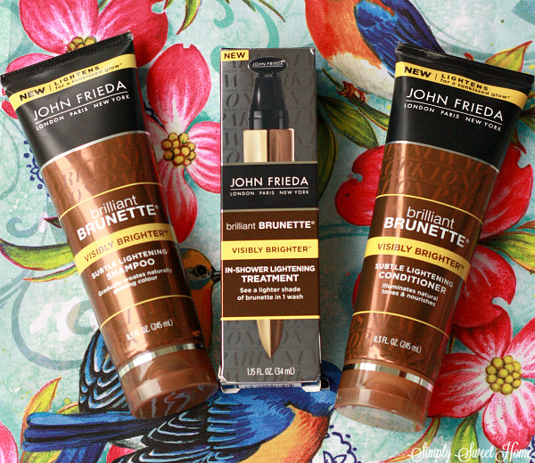 John Frieda Brilliant Brunette Products