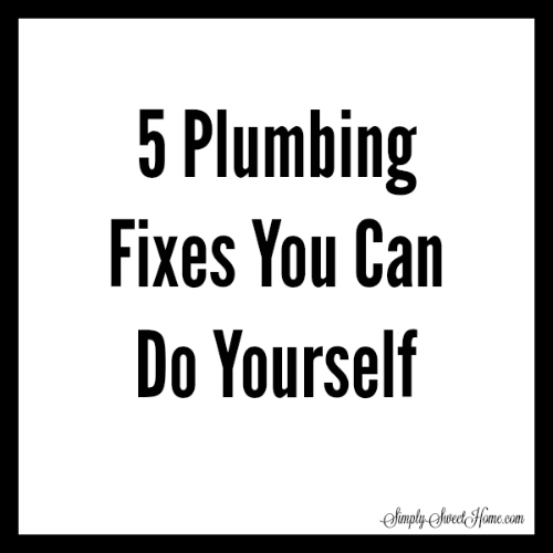 5 Plumbing Fixes You Can Do Yourself