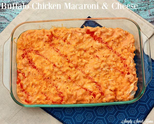 Buffalo Chicken Macaroni and Cheese