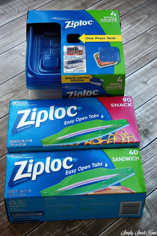 Ziploc Containers