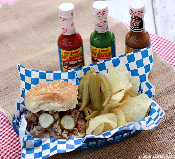 BBQ Sandwich Plate