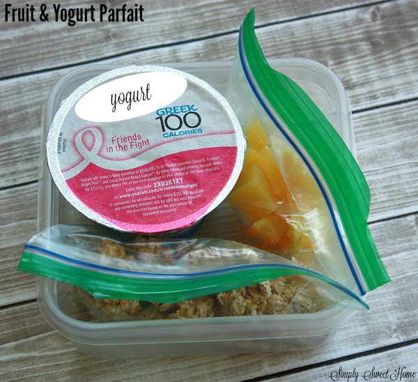 Fruit and Yogurt Parfait