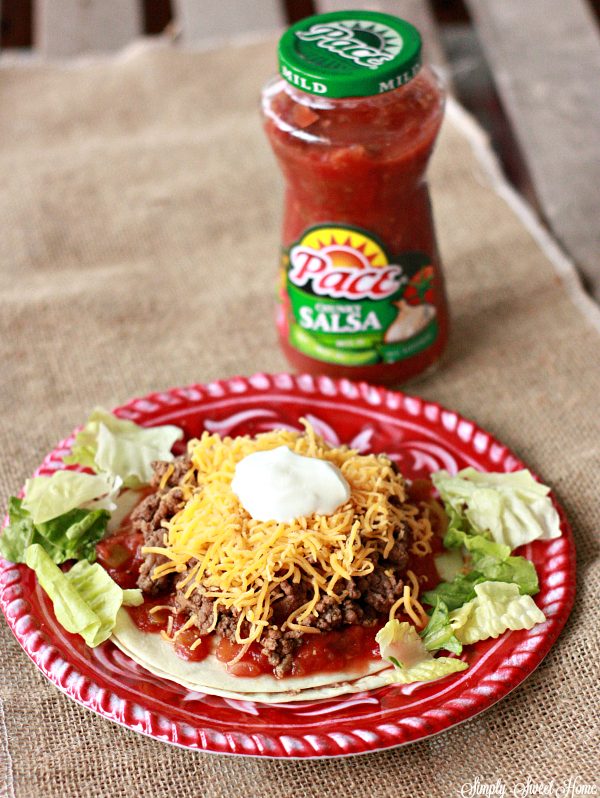 Mexican Pizzas with Pace