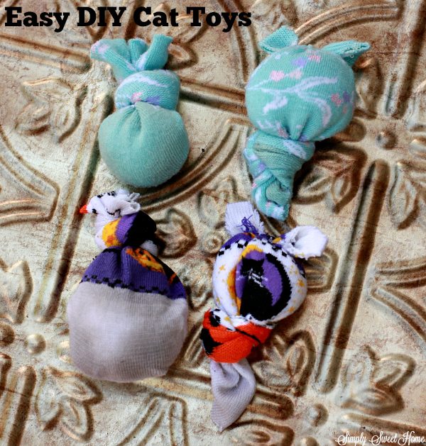 Easy DIY Cat Toys