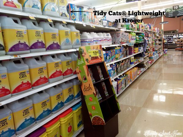Tidy Cats at Kroger