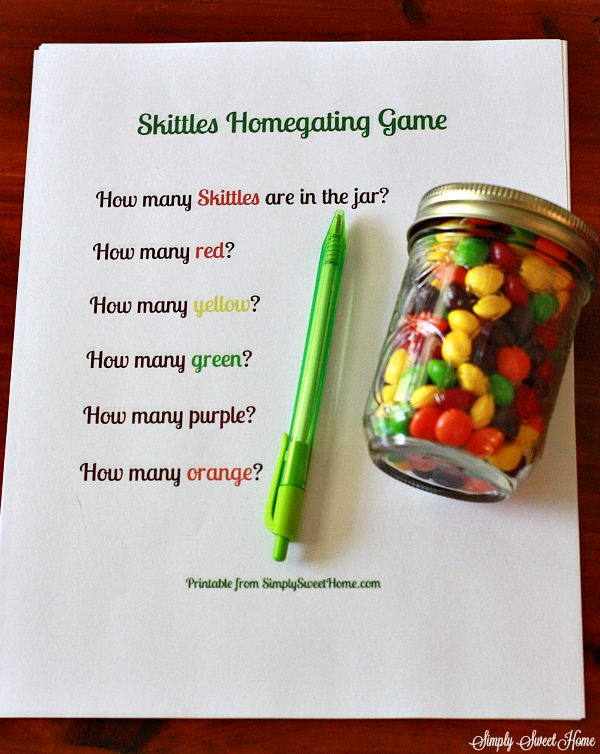 Skittles Homegating Game