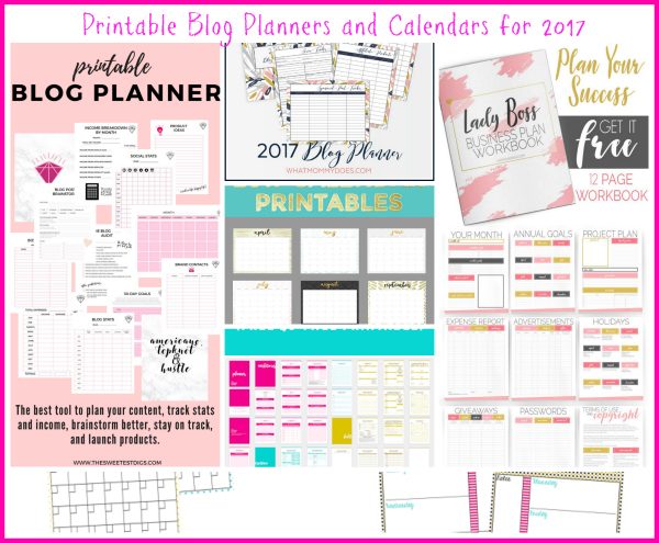 blog planners