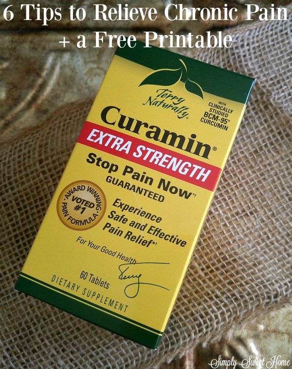 6 Tips to Relieve Chronic Pain Free Printable