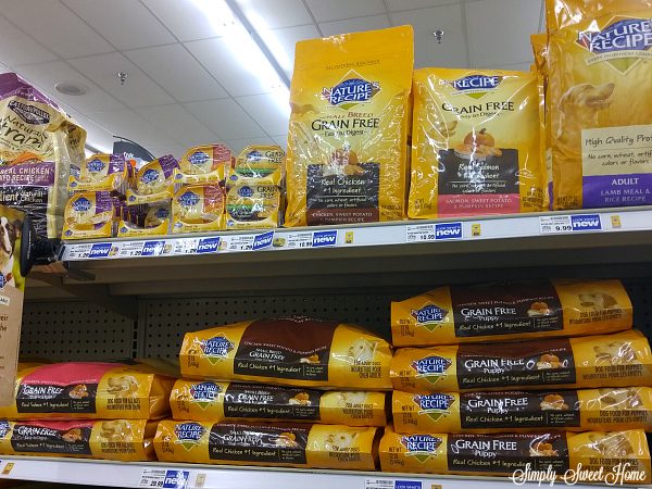 Natures Recipe on shelf