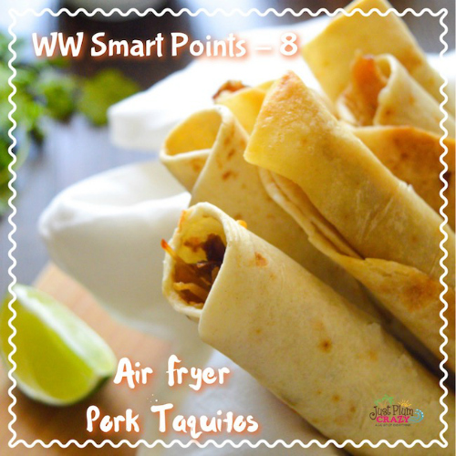 Air Fryer Pork Taquitos