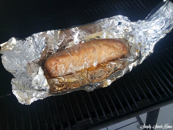 Pork Loin on Grill