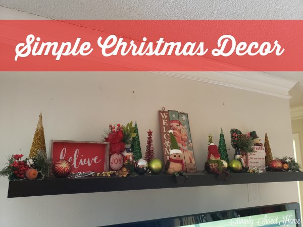 Simple Christmas Decor